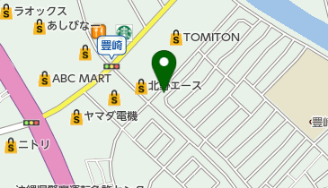 三線工房ダイキの地図画像