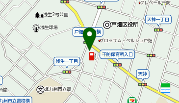 プリティフラワーの地図画像