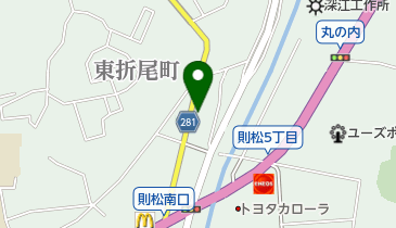 さくら美容室の地図画像