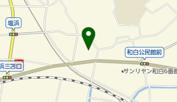 産素根神社の地図画像