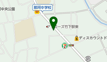 バーガーショップの地図画像