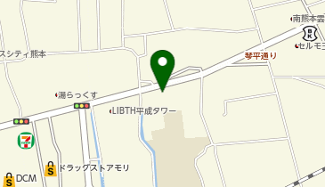 KCSセンター熊本の地図画像