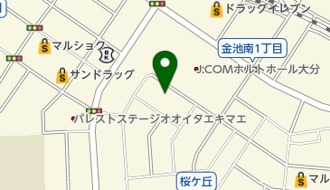 タック(TAC)大分校府内学園の地図画像