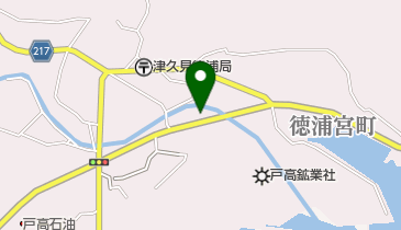 徳浦区公民館の地図画像