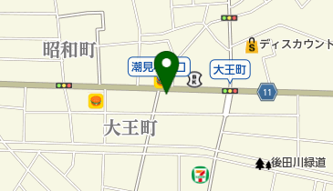 エステティックサロンいであの地図画像