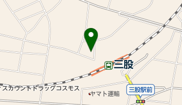 野の花の家の地図画像