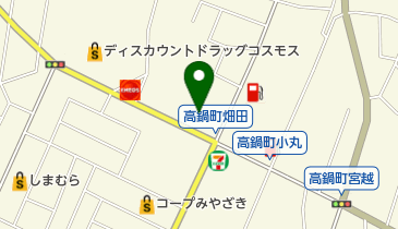 児湯農業協同組合の地図画像