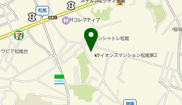 美容室Dearsの地図画像