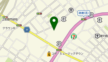 コザ工芸館ふんどぅの地図画像