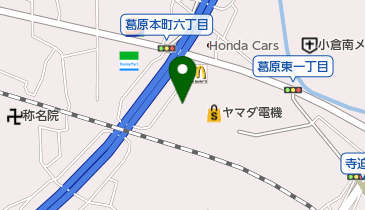 ハンズクラフトの地図画像