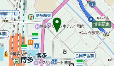 リンクス(RINX)福岡博多店の地図画像