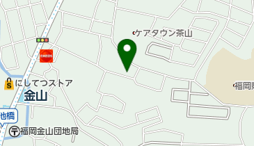 茶山鍼灸院の地図画像