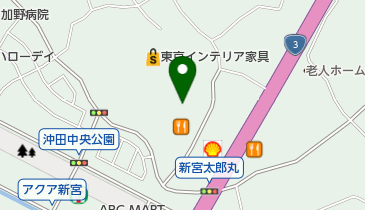 グランフォート新宮店の地図画像