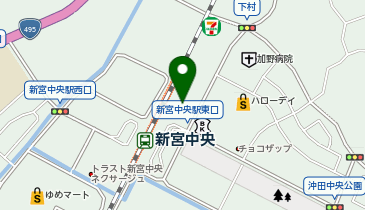 terracehair&spaの地図画像