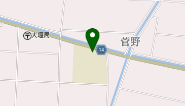 大堰学童クラブの地図画像