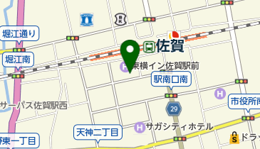 総合資格学院佐賀校の地図画像