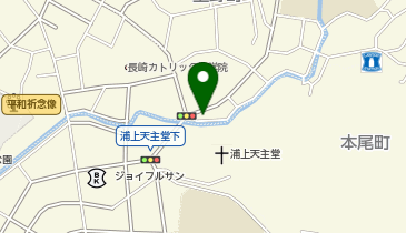 ニット長崎ダイヤモンド毛糸店の地図画像