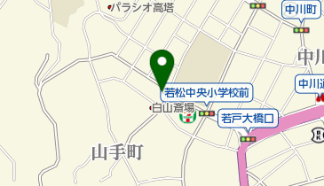 桜羊羮福島屋の地図画像