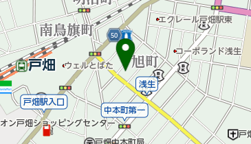 とばた整骨院の地図画像