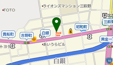 アロマdeほぐしの地図画像