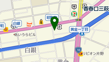 だるま館の地図画像