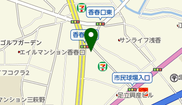 ダンススタジオ中嶋の地図画像