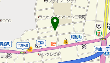 エムズクラブひまわり畑の地図画像