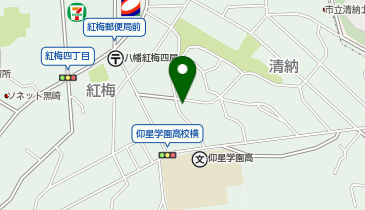 有限会社梅重の地図画像