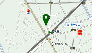 ヘアカラー専門店Lotusの地図画像