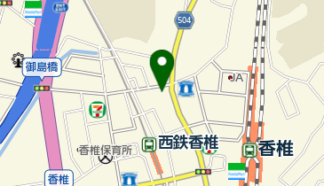 hair・styling・room・butterの地図画像