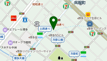 九州リオン株式会社 リオネットセンター博多の地図画像