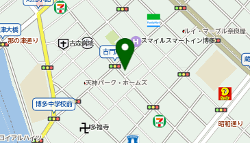 豊後ギャラリーの地図画像