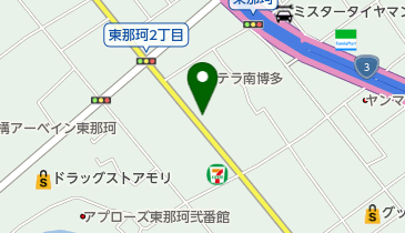 kei月隈本店の地図画像