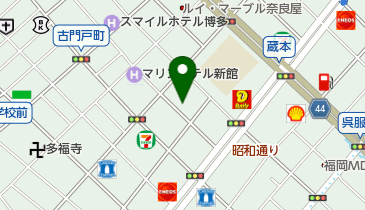 KRC博多西支社原田の地図画像