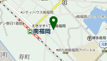 福岡市役所 地域包括支援センター 博多第7いきいきセンターふくおかの地図画像