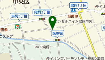 ハナトミドリの地図画像