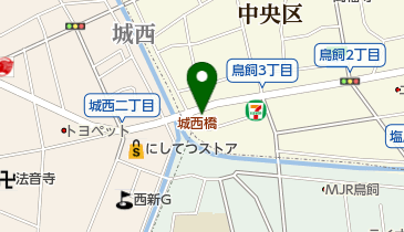 大坪青果の地図画像