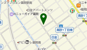 ブランドセレクションステージの地図画像