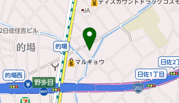 ダスキン福日の地図画像