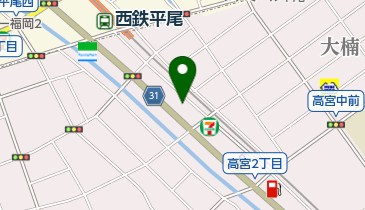 くま動物病院の地図画像