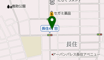 ヘアーメイクボンショアの地図画像