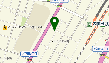 新生堂の地図画像