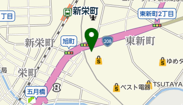 パティスリーホリンコの地図画像