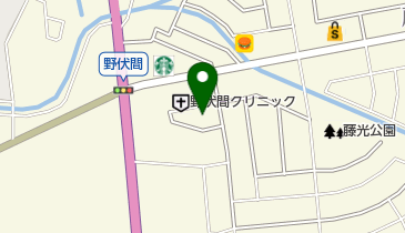 野伏間クリニック通所リハビリテーションの地図画像