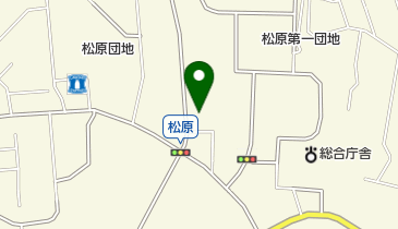 バーバーバリかん 松原店の地図画像