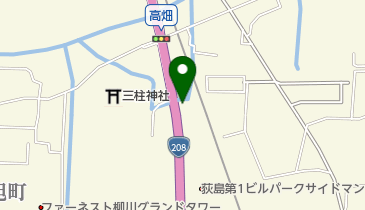 ホーエーホーム柳川展示場の地図画像