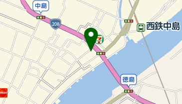 田中商店の地図画像