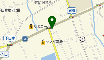 オズヘアーデザインの地図画像