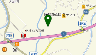 宗像東薬局の地図画像