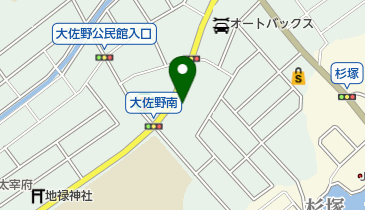 アリさんマークの引越社太宰府支店の地図画像